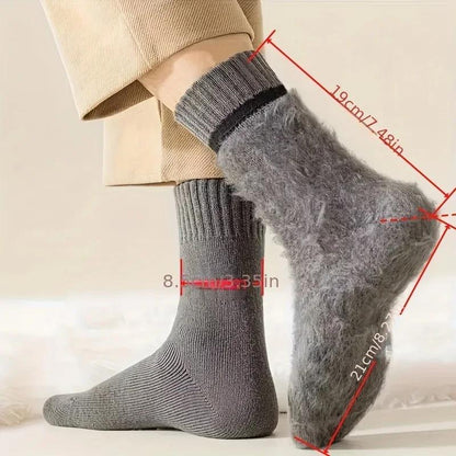 Insulating socks for cold weather