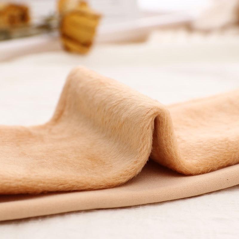 Winter socks for snow, made of velvet