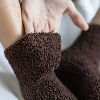Soft and warm cashmere socks