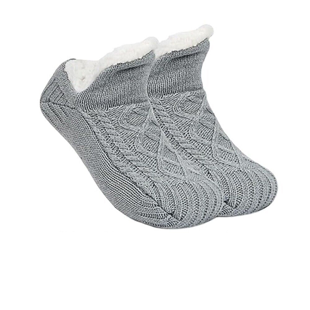 Thick thermal socks for women made of cotton